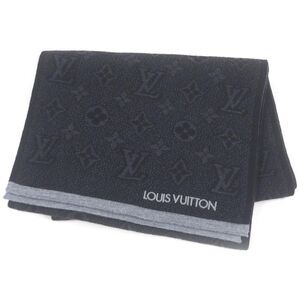 Pre Loved louis vuitton Men grey | grey Scarves & Shawls